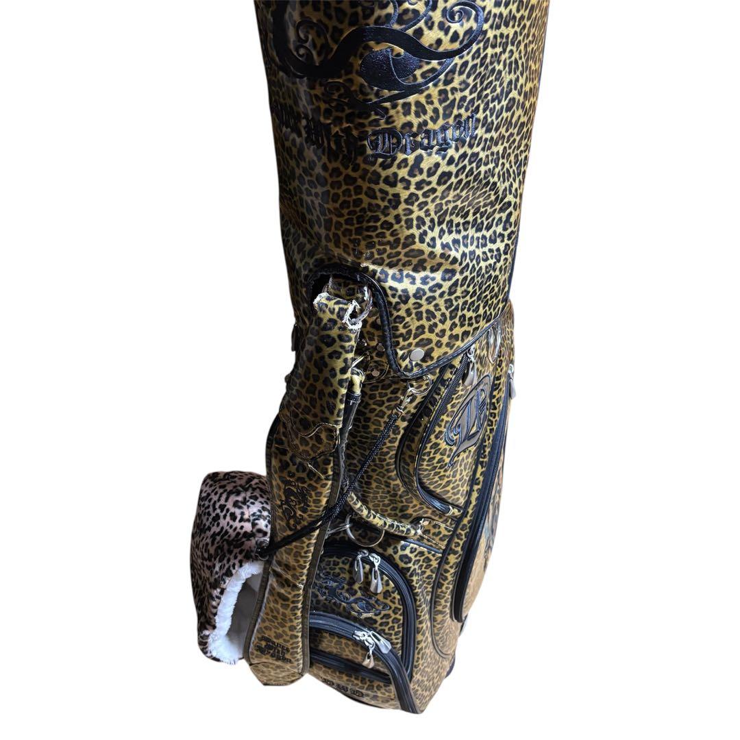 【希少・高級】Dance With Dragon キャディバッグ レオパード柄