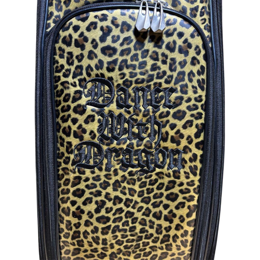 【希少・高級】Dance With Dragon キャディバッグ レオパード柄