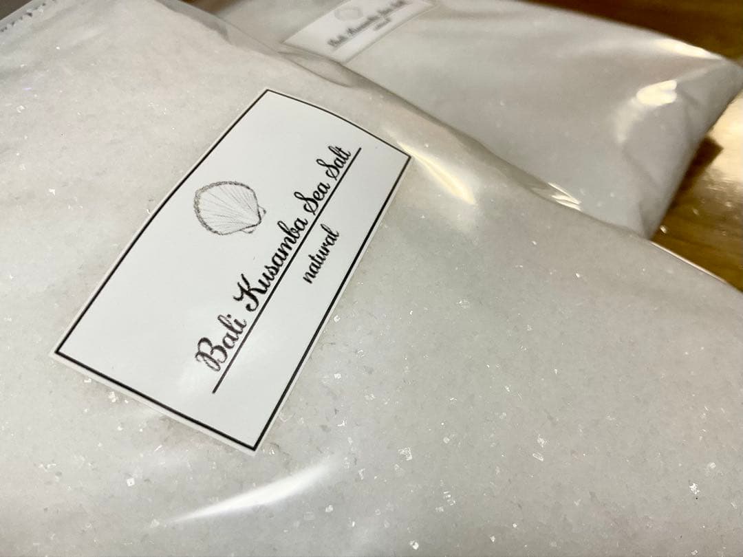 カズ様 バリ島 クサンバの塩(完全天日塩)4kg