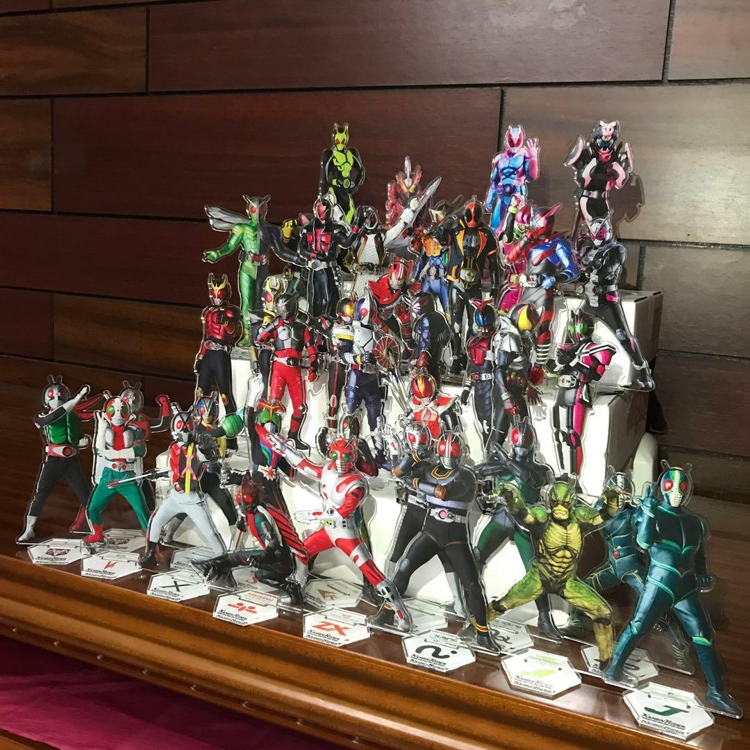 仮面ライダー　アクリルスタンド　39体セット