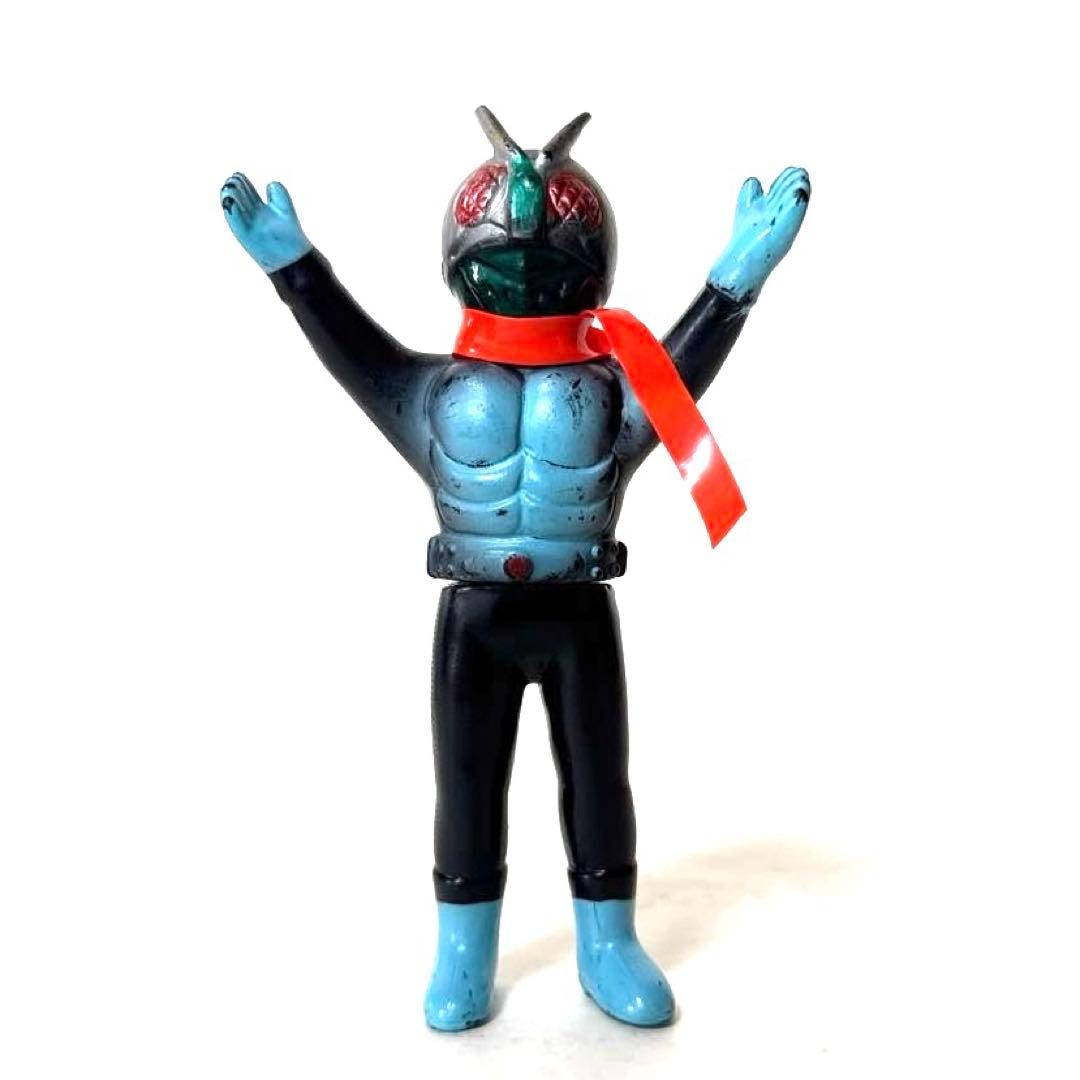 当時物 旧バンダイ 仮面ライダー ミニソフビ