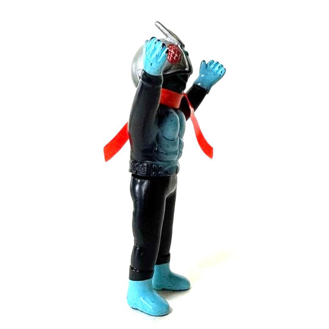 当時物 旧バンダイ 仮面ライダー ミニソフビ