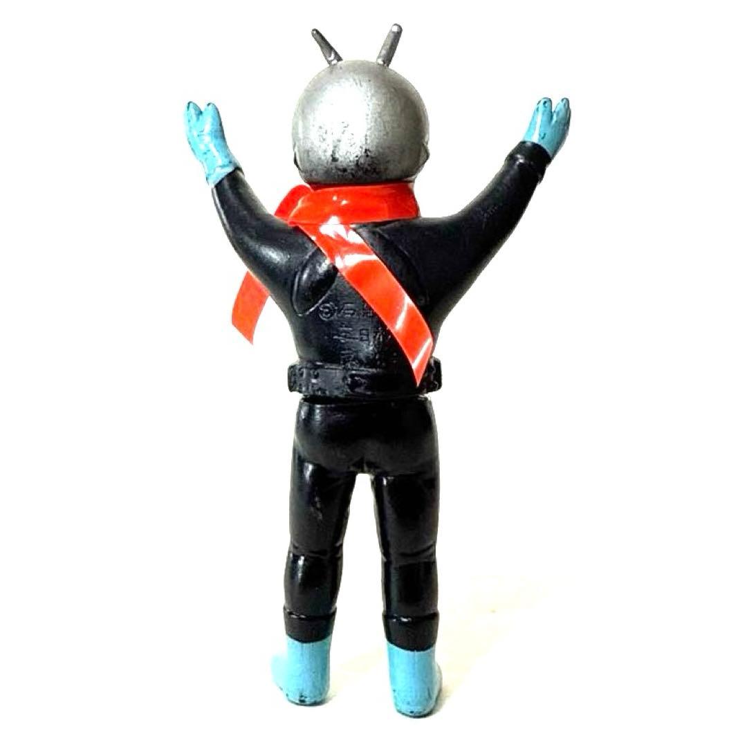 当時物 旧バンダイ 仮面ライダー ミニソフビ