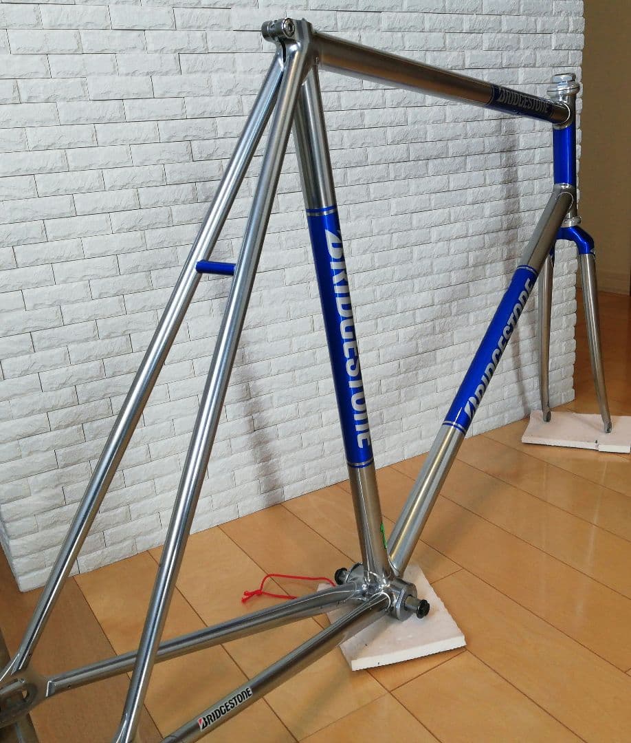 NJS 競輪　ブリヂストン　ピストフレーム レイノルズ853