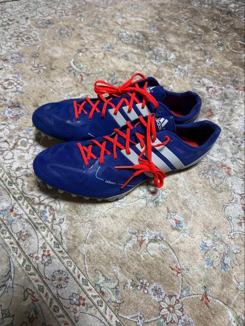 （レア物美品）アディゼロ　プライム　アクセレーター　陸上スパイク27.5cm