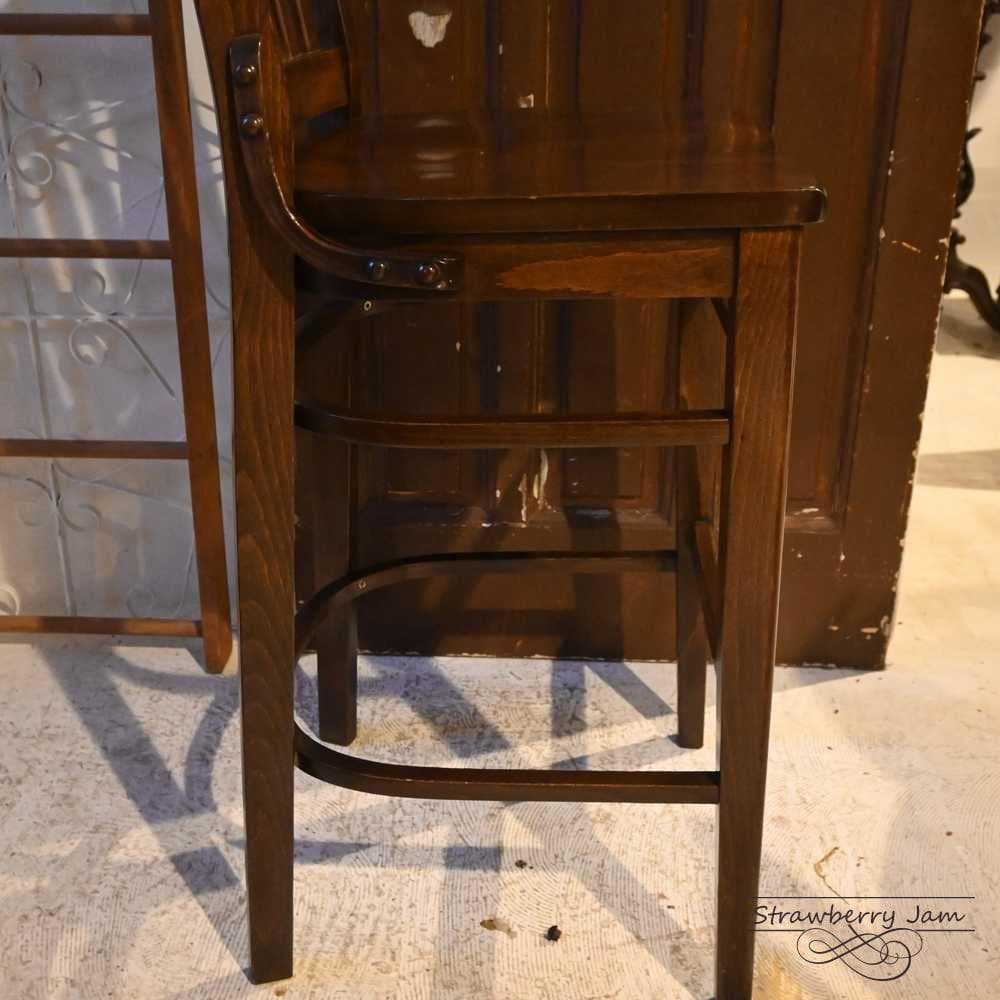 IFU-413-5 英国ヴィンテージ カウンターチェア ハイチェア BARチェア