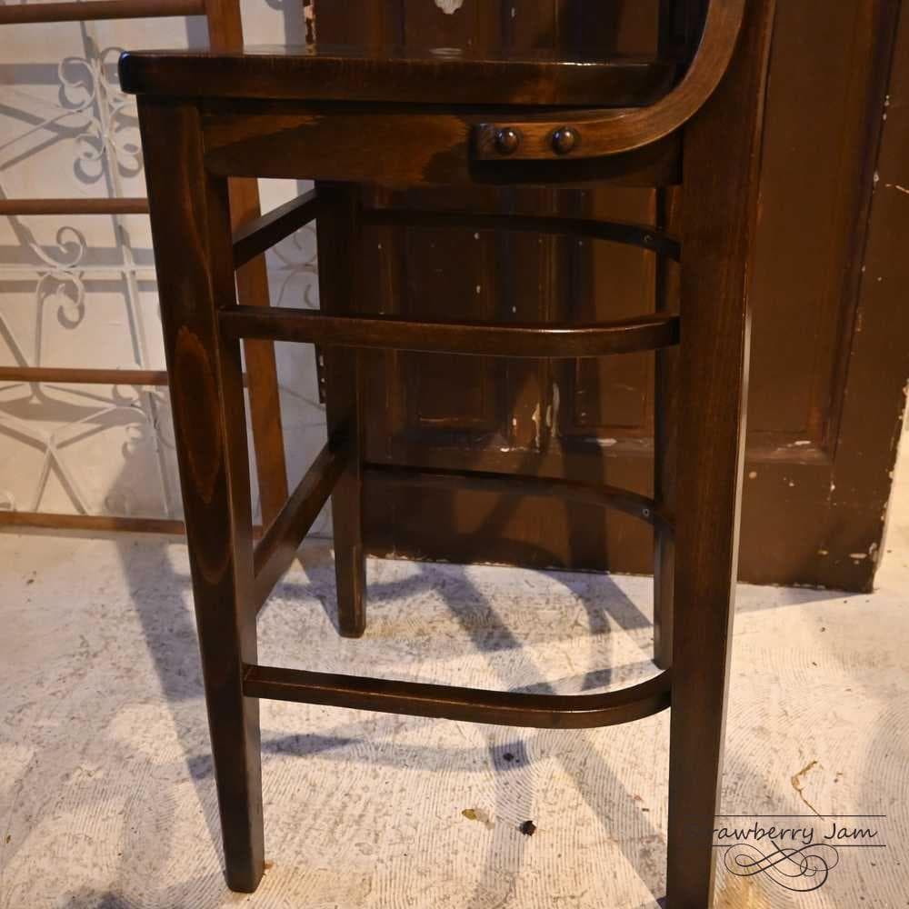 IFU-413-5 英国ヴィンテージ カウンターチェア ハイチェア BARチェア