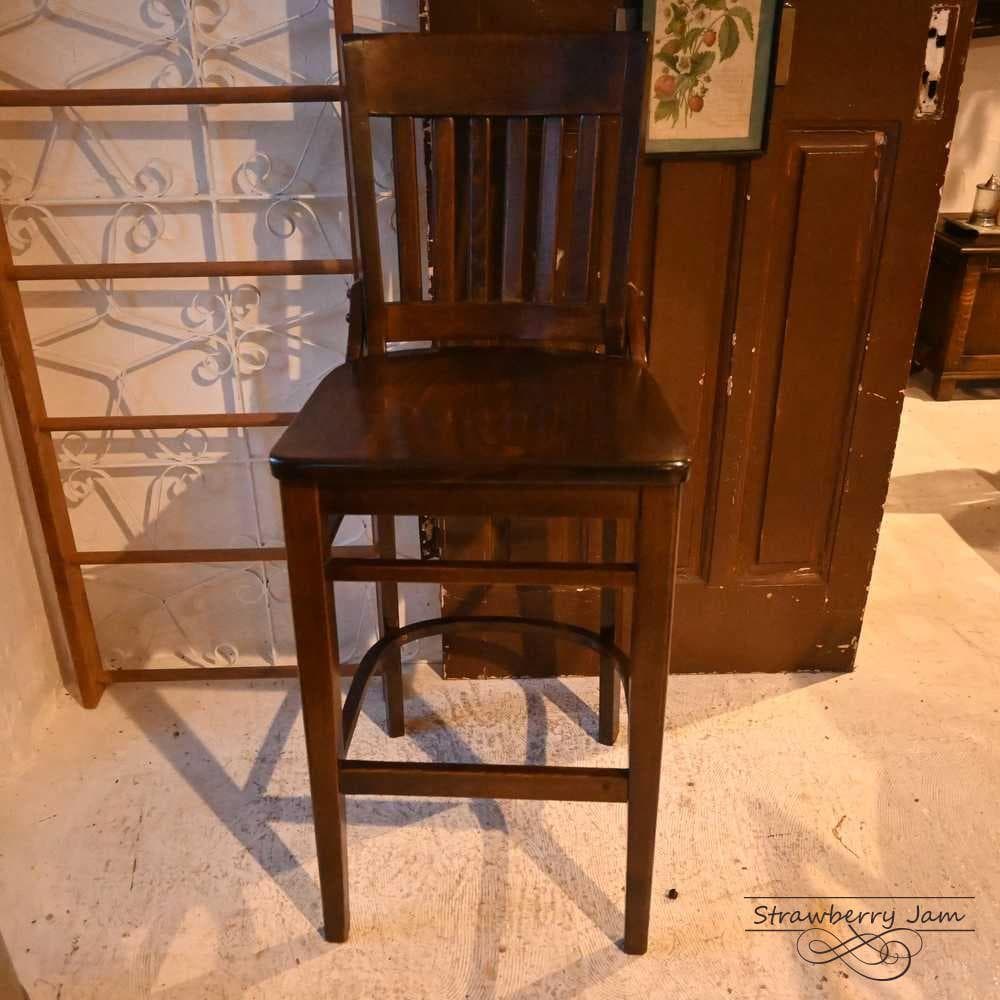 IFU-413-5 英国ヴィンテージ カウンターチェア ハイチェア BARチェア