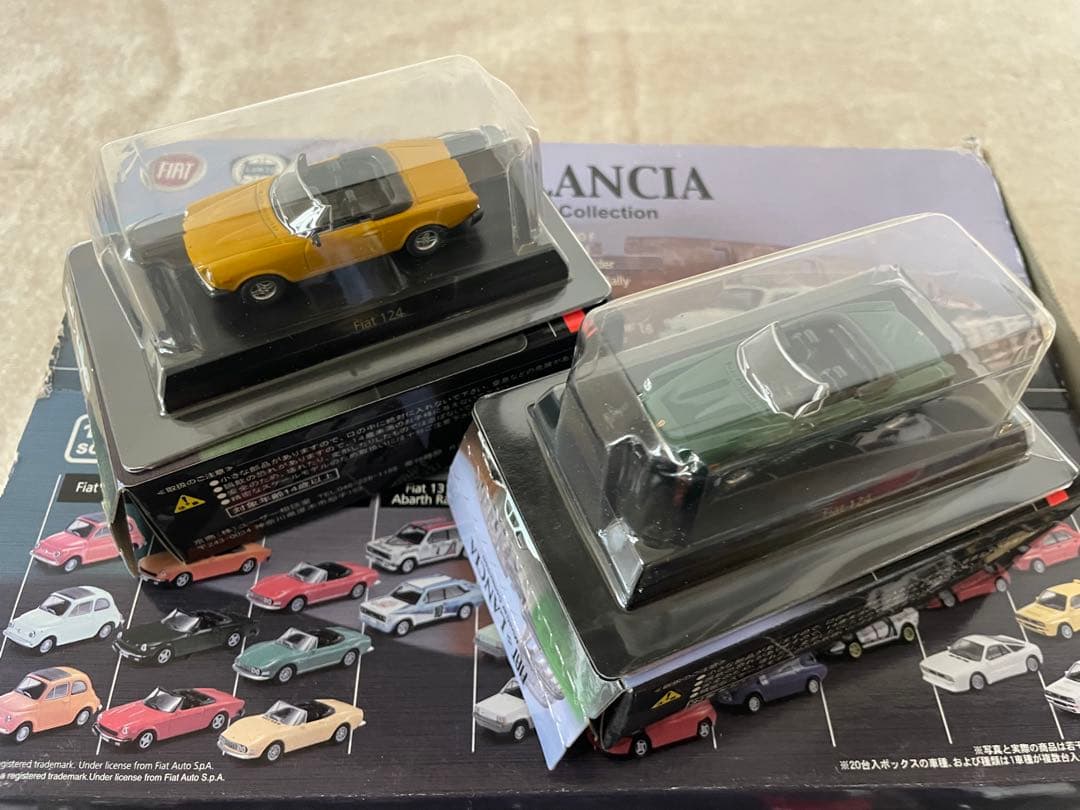 フィアット・ランチア ミニカーコレクション 1:64スケール　京商