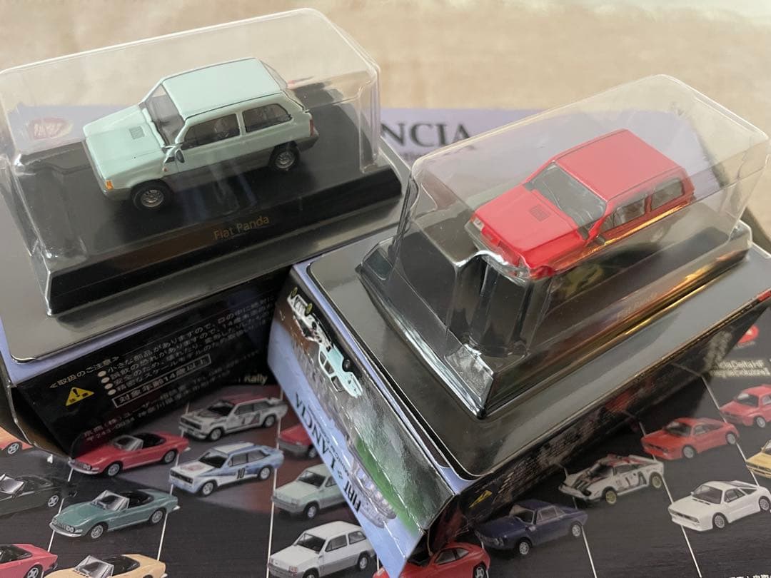 フィアット・ランチア ミニカーコレクション 1:64スケール　京商