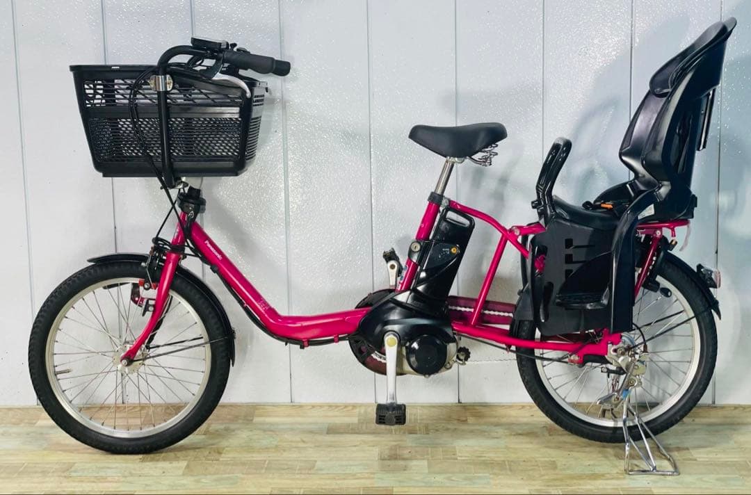 2959パナソニック8.9アンペア　3人乗り対応子供乗せ　電動アシスト自転車