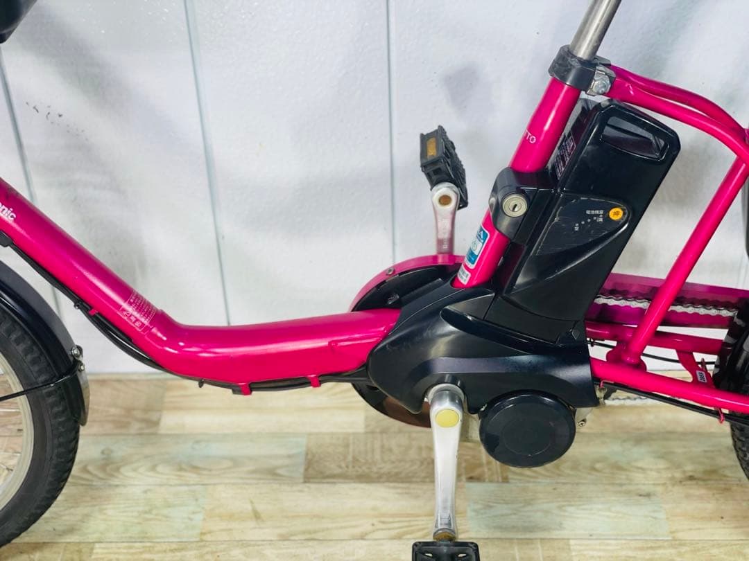 2959パナソニック8.9アンペア　3人乗り対応子供乗せ　電動アシスト自転車