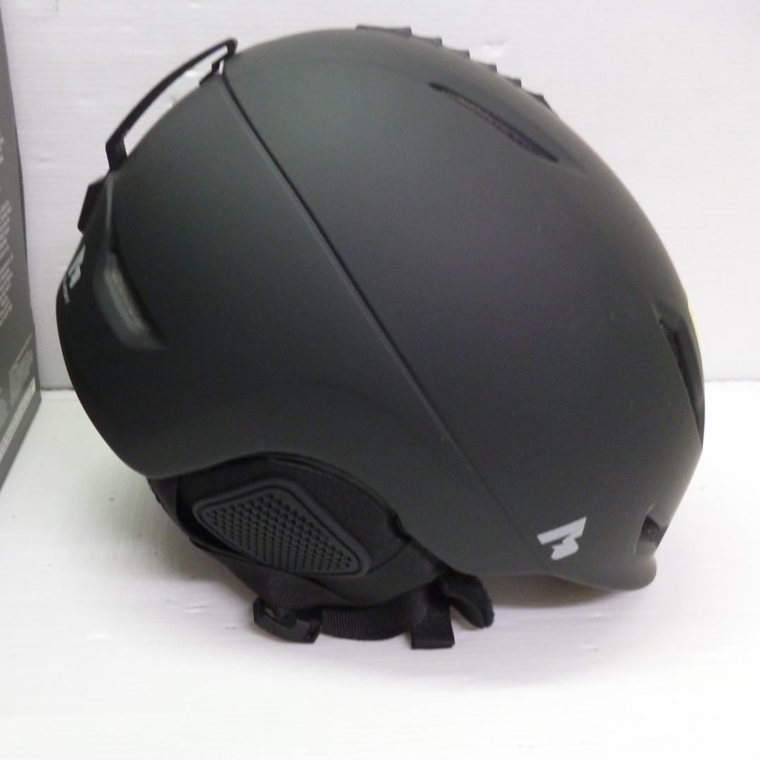 ブルースカイ 大人用スノーヘルメット MIPS搭載 ブラック Mサイズ