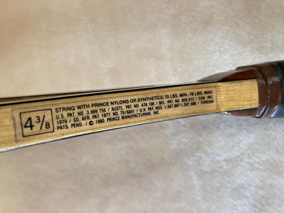 Prince woodie テニスラケット 4 3/8