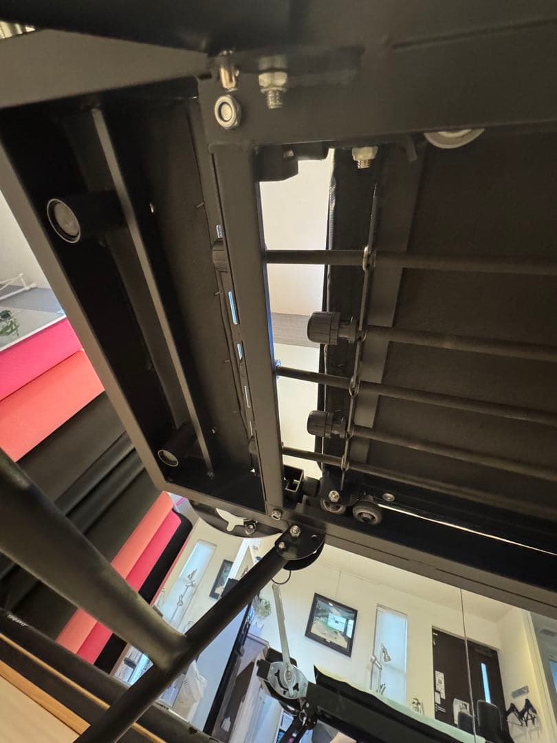 お家でピラティス！ 折りたたみ ピラティス リフォーマー コンパクト 軽量設計