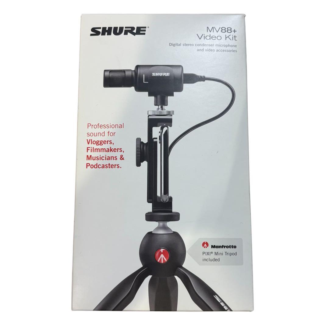 配信機器・PA機器・レコーディング機器 SHURE MV88+ Video Kit