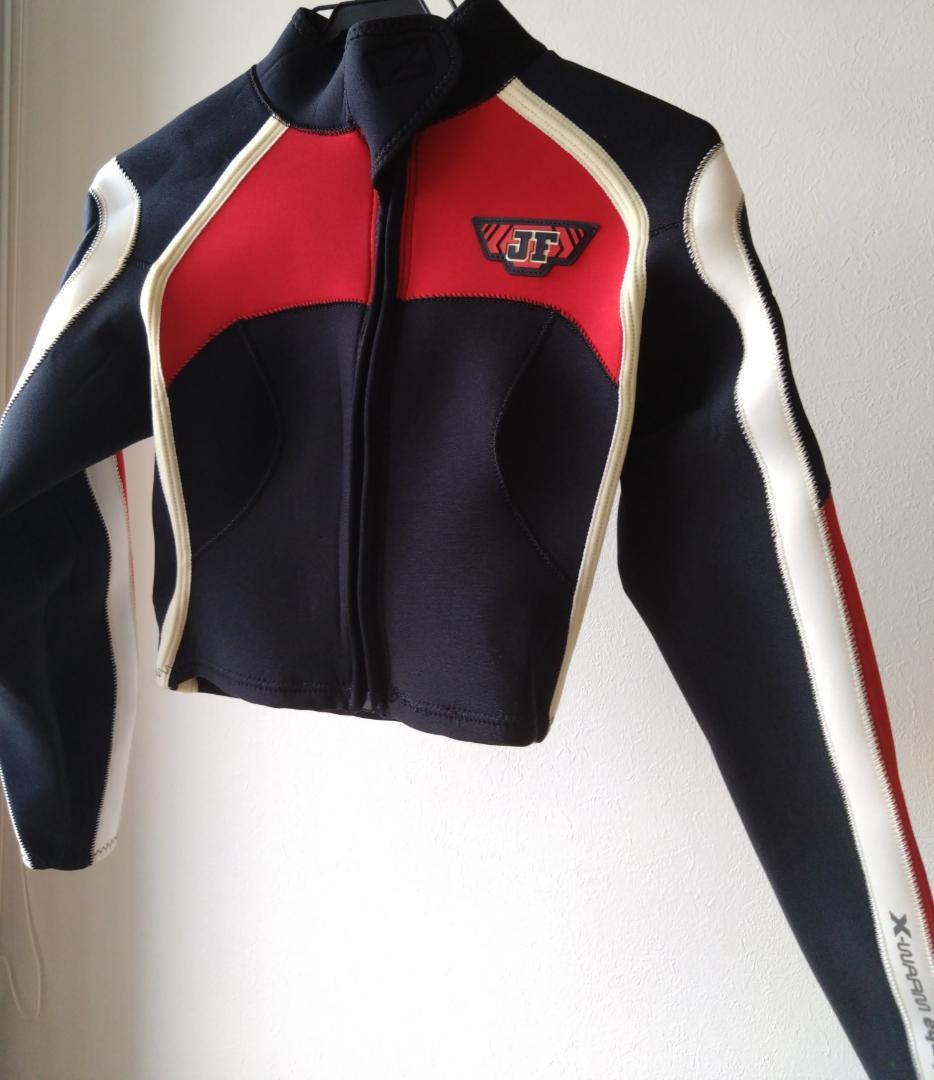 JFISHジェイフィッシュウエットスーツ水上バイク女性MB 黒赤