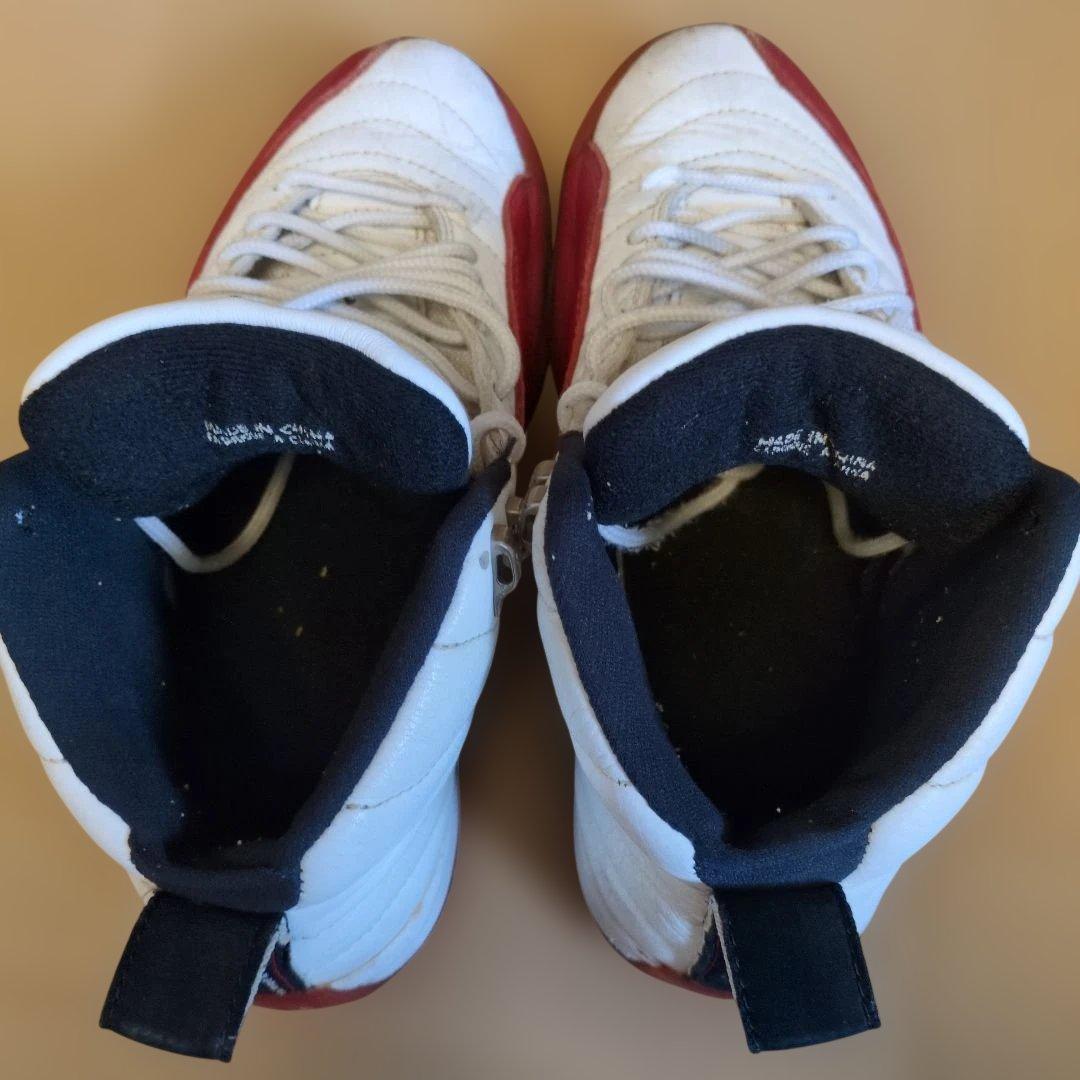 エア・ジョーダン 12　白/赤　26.0cm