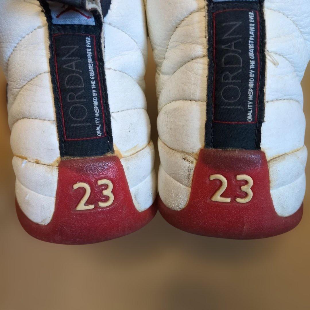 エア・ジョーダン 12　白/赤　26.0cm