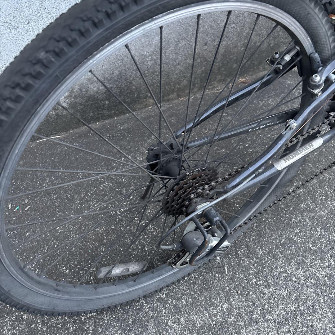 HUMMER マウンテンバイク シルバー