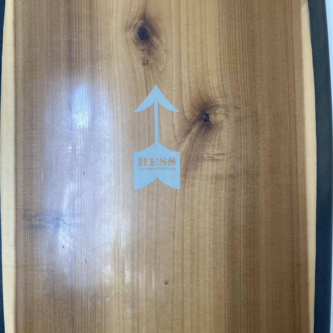 【手渡可】ヘスサーフボードスナッグルパウ5.6x21'x 2.625 フィン付き