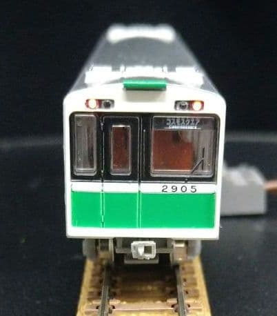 大阪地下鉄　20系更新車　中央線　鉄道コレクション　Nゲージ化　ライト点灯化済