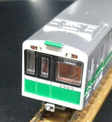大阪地下鉄　20系更新車　中央線　鉄道コレクション　Nゲージ化　ライト点灯化済