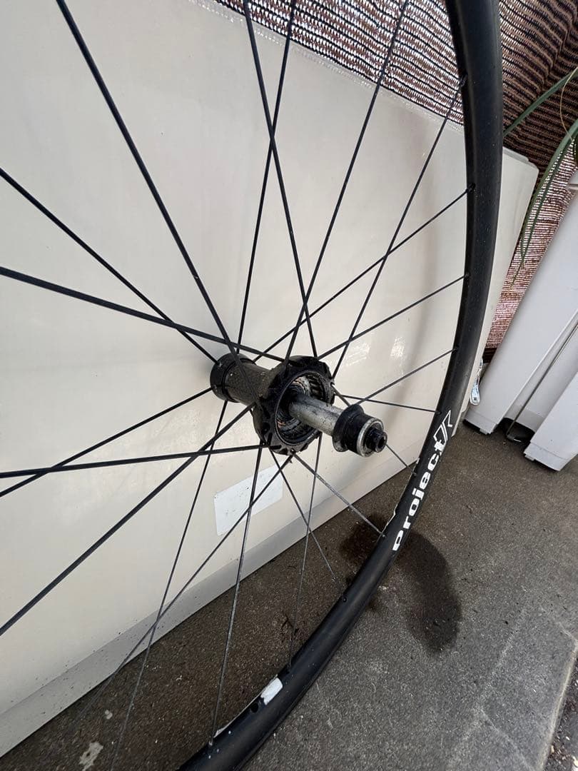 ロードバイク　projectk 軽量カーボンホイール