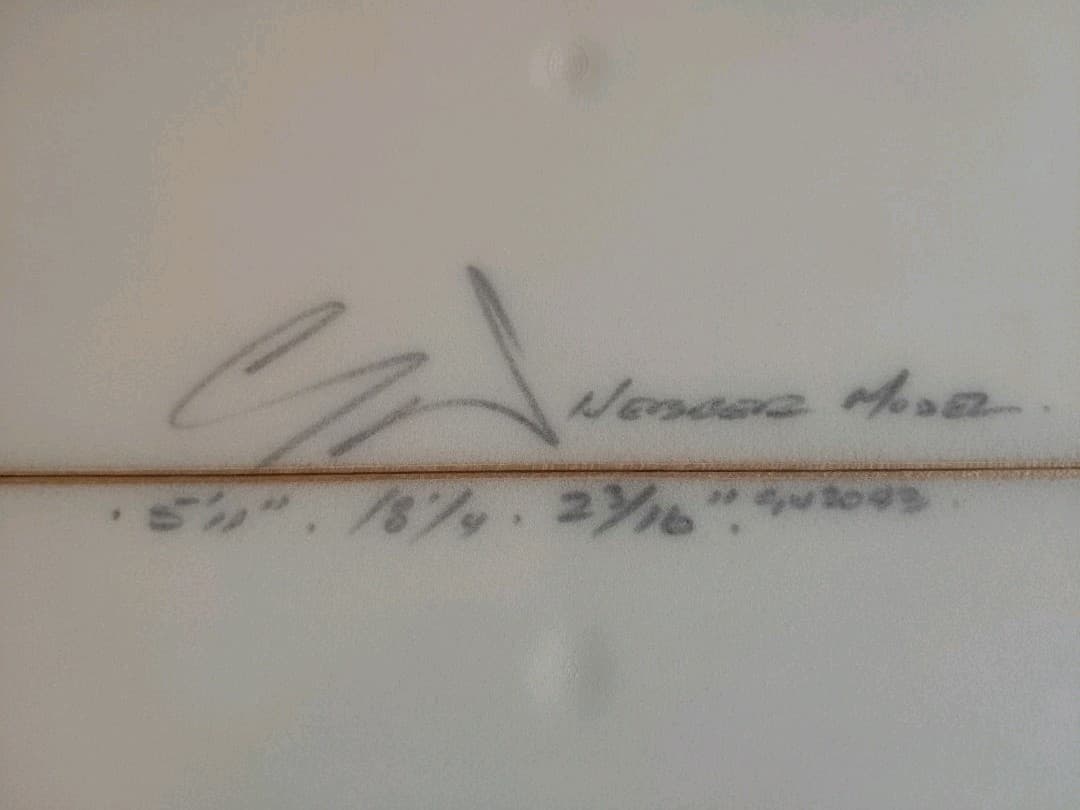 Webber サーフボード 5'11\" 18 1/4\" 2 3/16\"