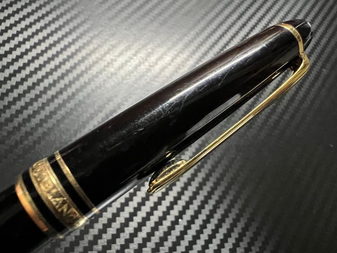 モンブラン 144 ブラック 全金 EF 万年筆 前期型