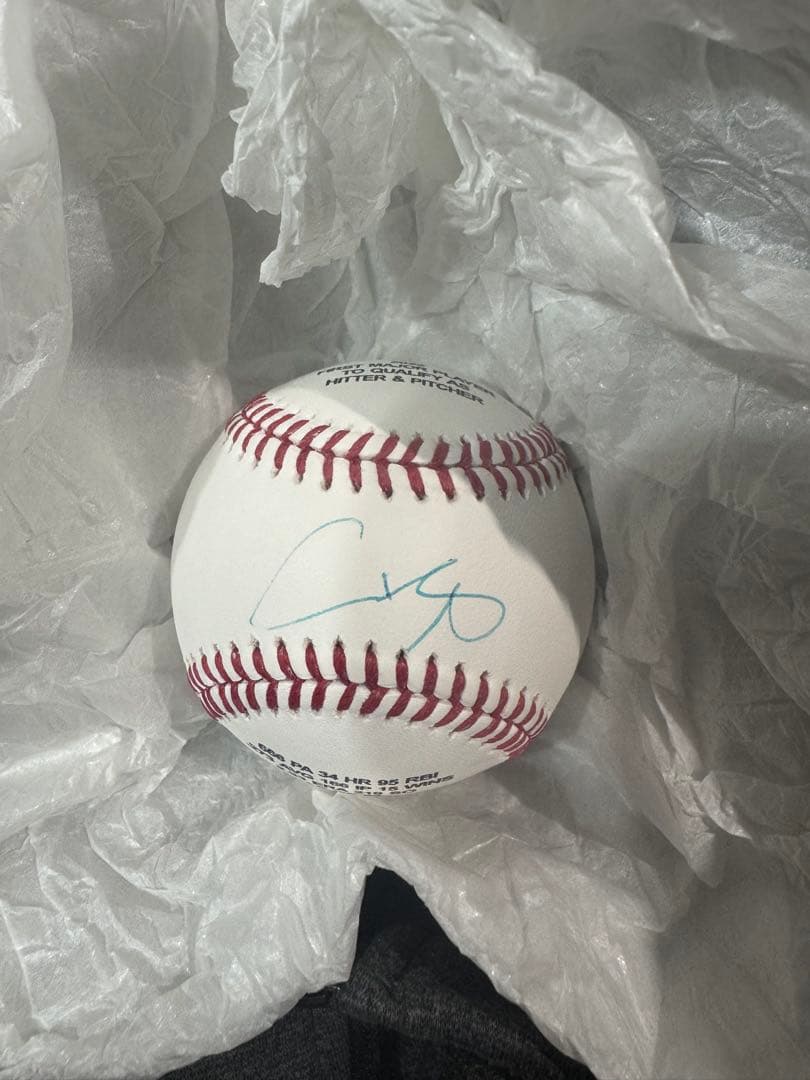 【50個限定】大谷翔平 直筆サイン MLB初投打規定数達成記念 MLBホログラム