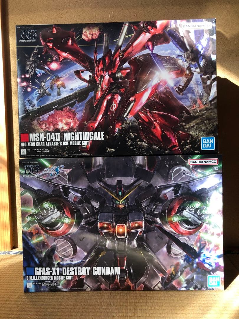 HGナイチンゲール　HGデストロイガンダムセット