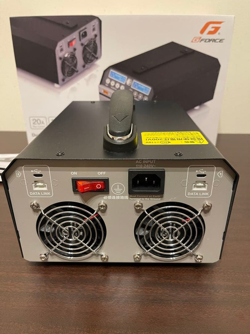 中古　ジーフォース　G6AC 1080W 充電器　6セル専用＠