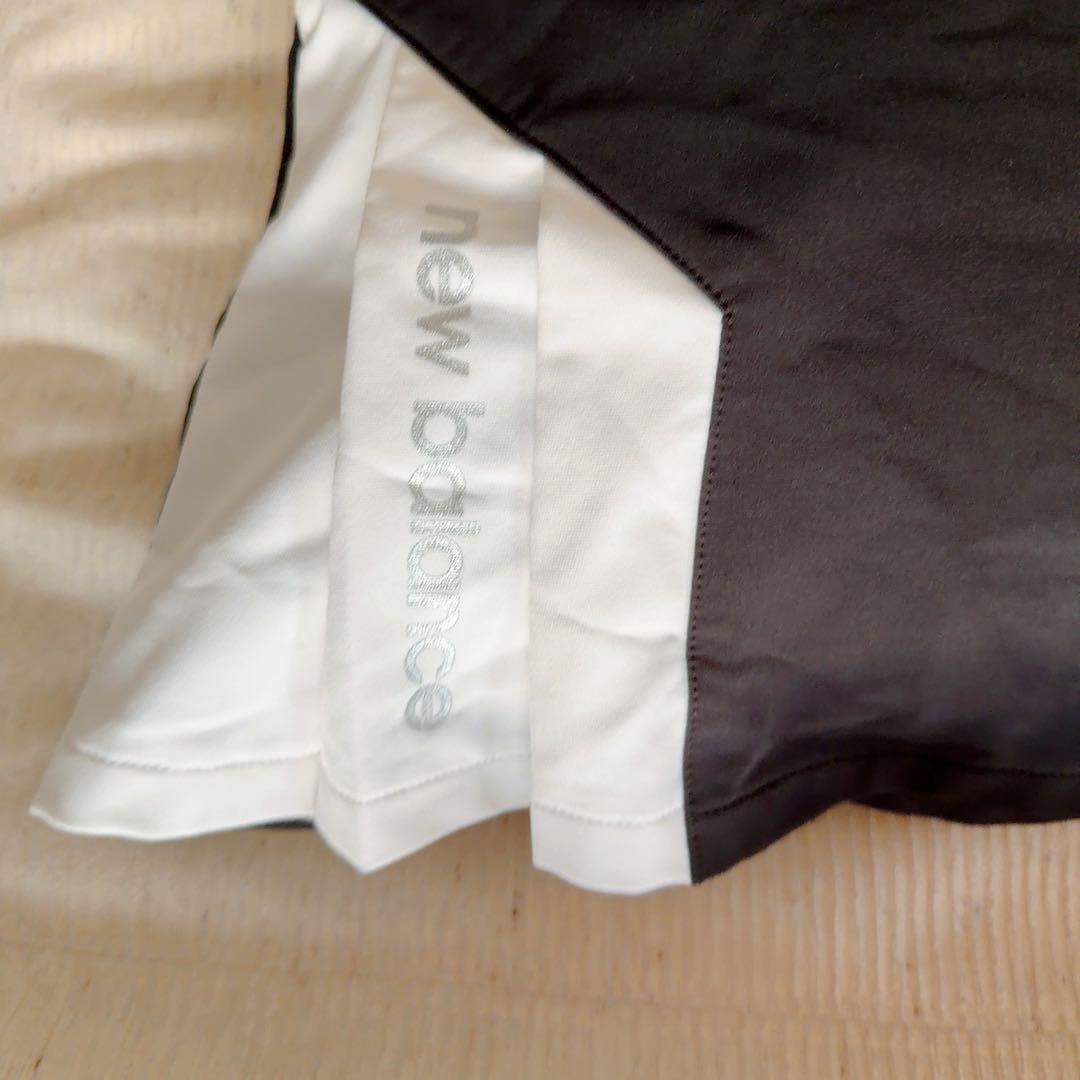 New Balance ゴルフスカート 黒 美品 ロゴ入