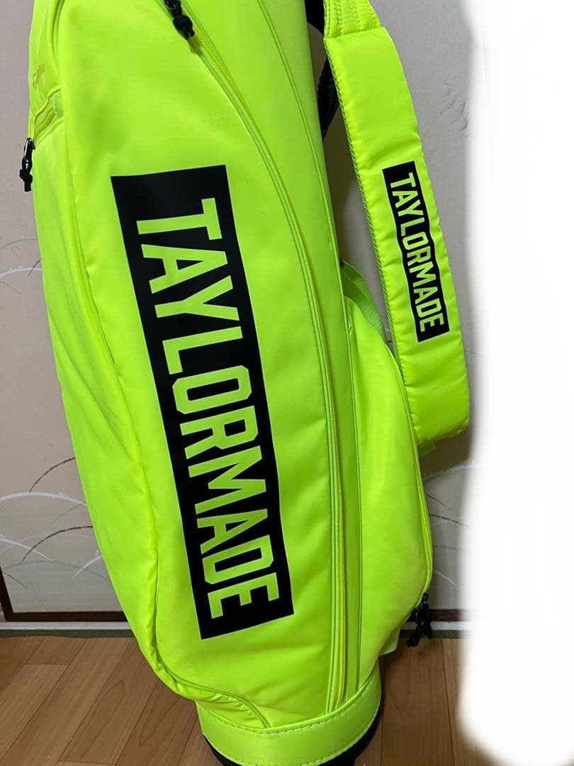 TAYLORMADE 蛍光イエロー キャディバッグ