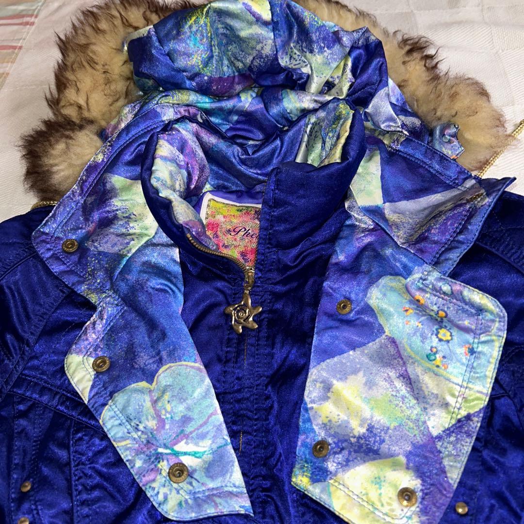 平成レトロ　ホワイトグースダウン　スキーウェア　　　　　　phenix