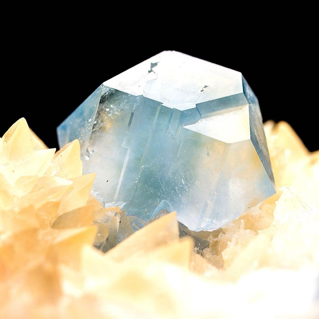 アフガニスタン 天青石 天然石 原石 鉱物標本 鉱石 1962 セレスタイン