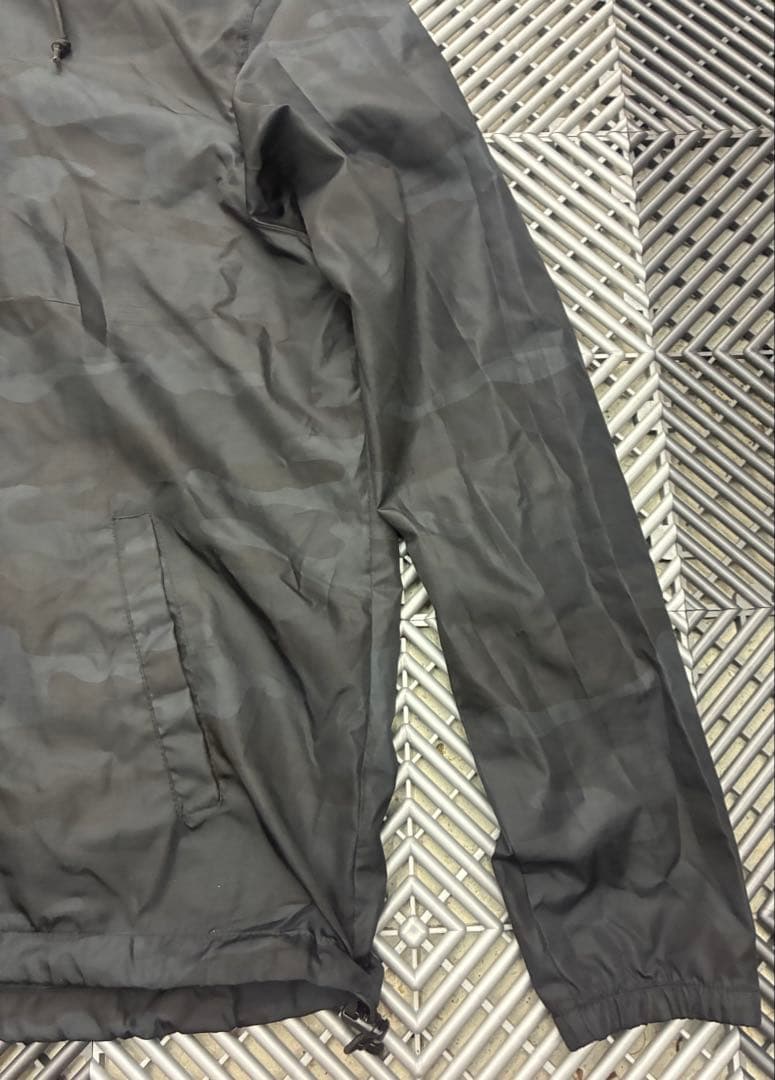 美品！ブラックカモ！バスブリゲード ライトウェイト ウィンドブレーカー