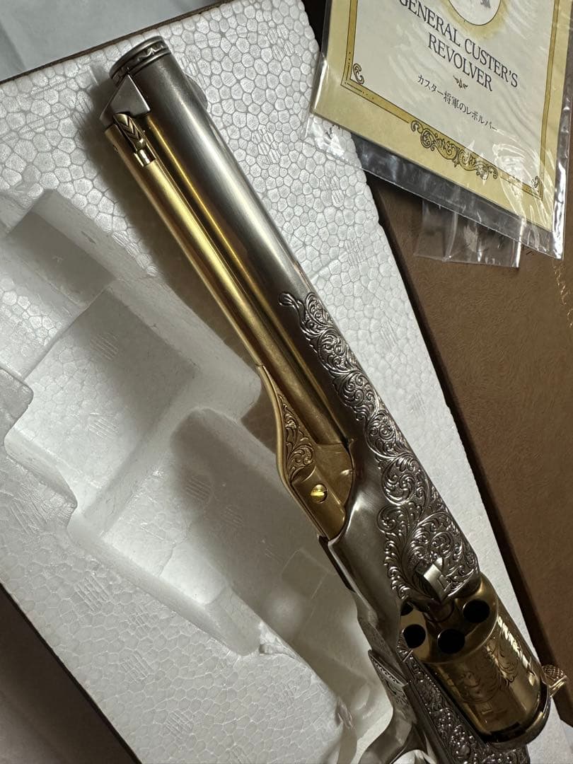 マルシン工業 未発火 フランクリンミント カスター将軍のレボルバー 樹脂製