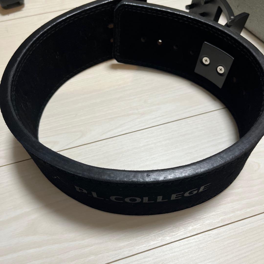 P.L. COLLEGE パワーベルト ブラック