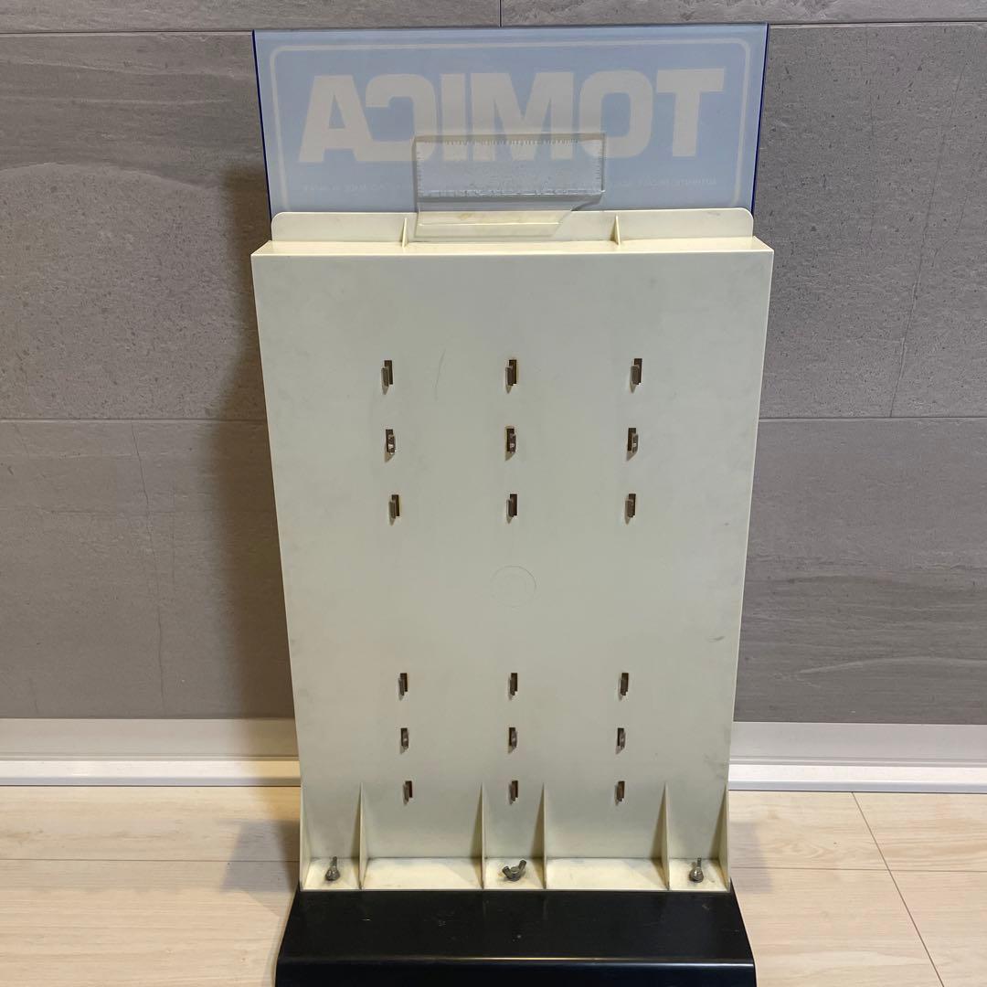 当時物 レア トミカ トミー 青版 ショーケース 40台分 ディスプレイ