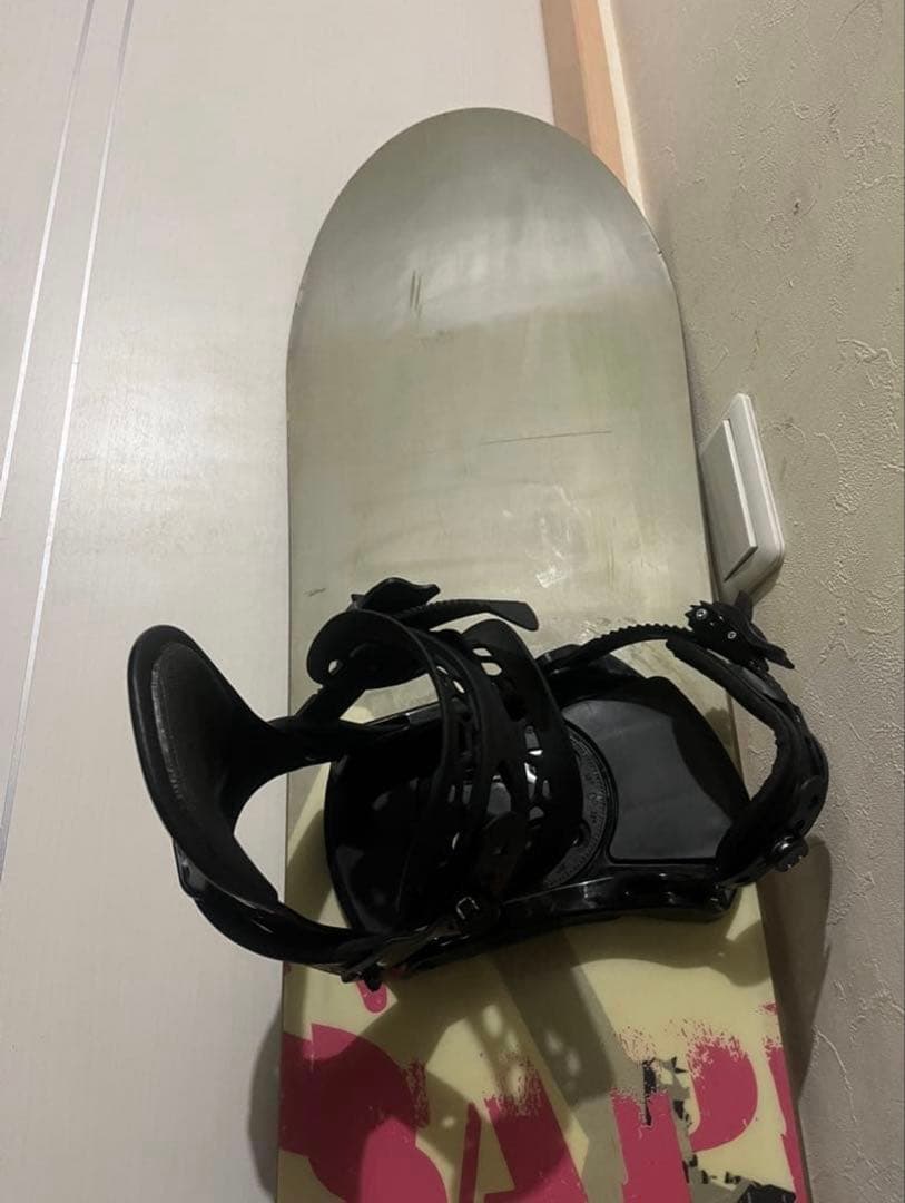 大柄、高身長、大足！カービング！sapient 159cm 新品バイン