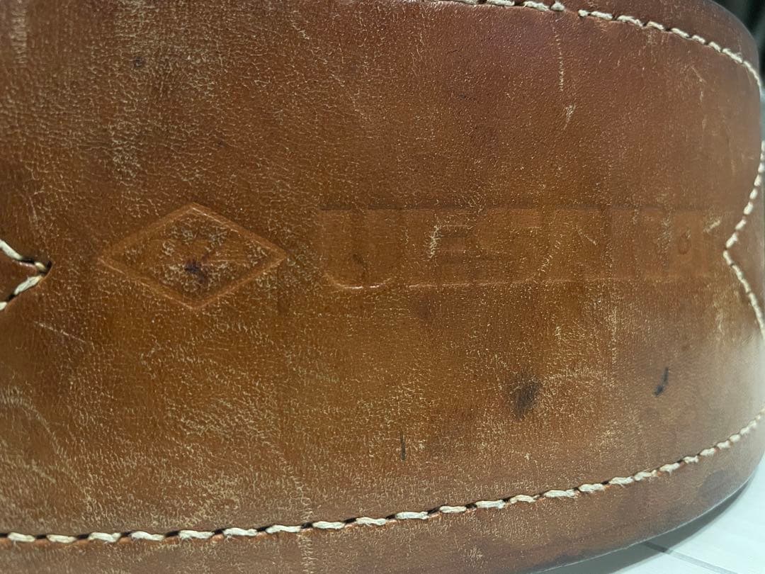 【お侍さん専用】ウエサカ　UESAKA ベルト　シングルピン　2枚張り　S