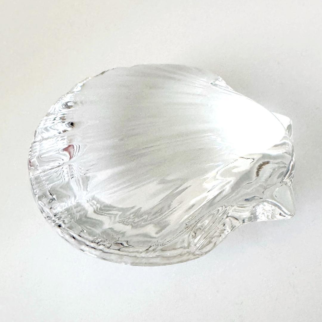 【バカラ】動物 貝 置物 インテリア★美品★幸運 金運