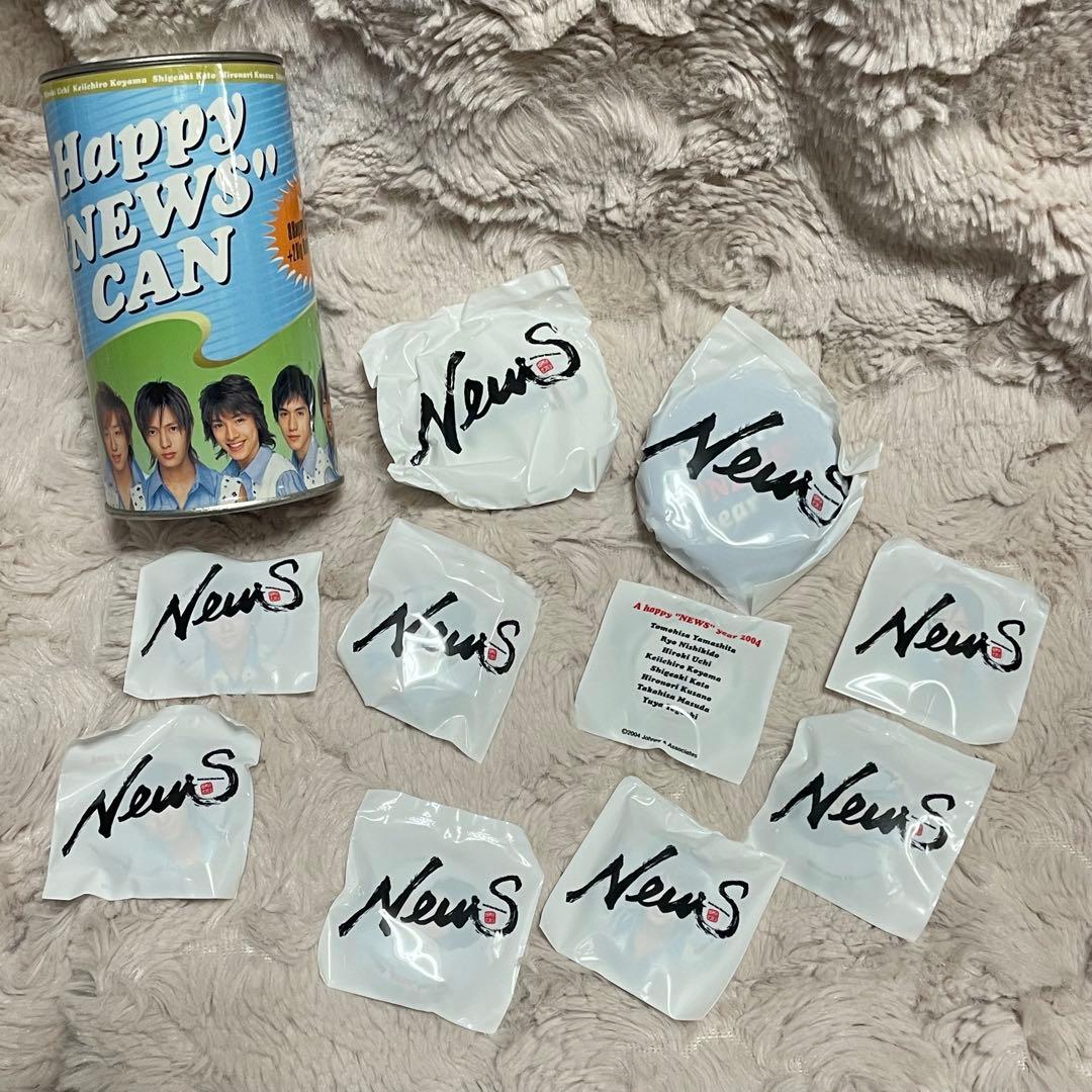 【レア】NEWS ライブ　缶バッジ