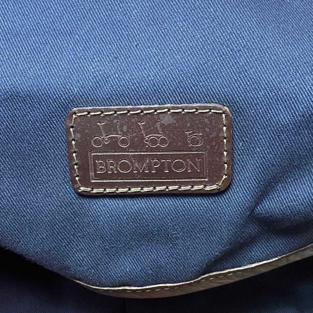 【純正フロントバッグ】BROMPTON 英国製 GAME BAG ネイビーブルー