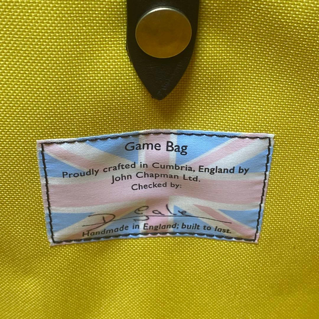 【純正フロントバッグ】BROMPTON 英国製 GAME BAG ネイビーブルー