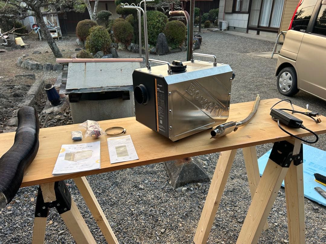 BougeRV一体型FFヒーター DC 12V/24V 低燃費
