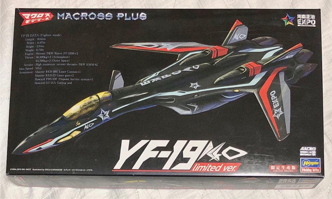 河森正治EXPO限定　YF-19 limited ver.
