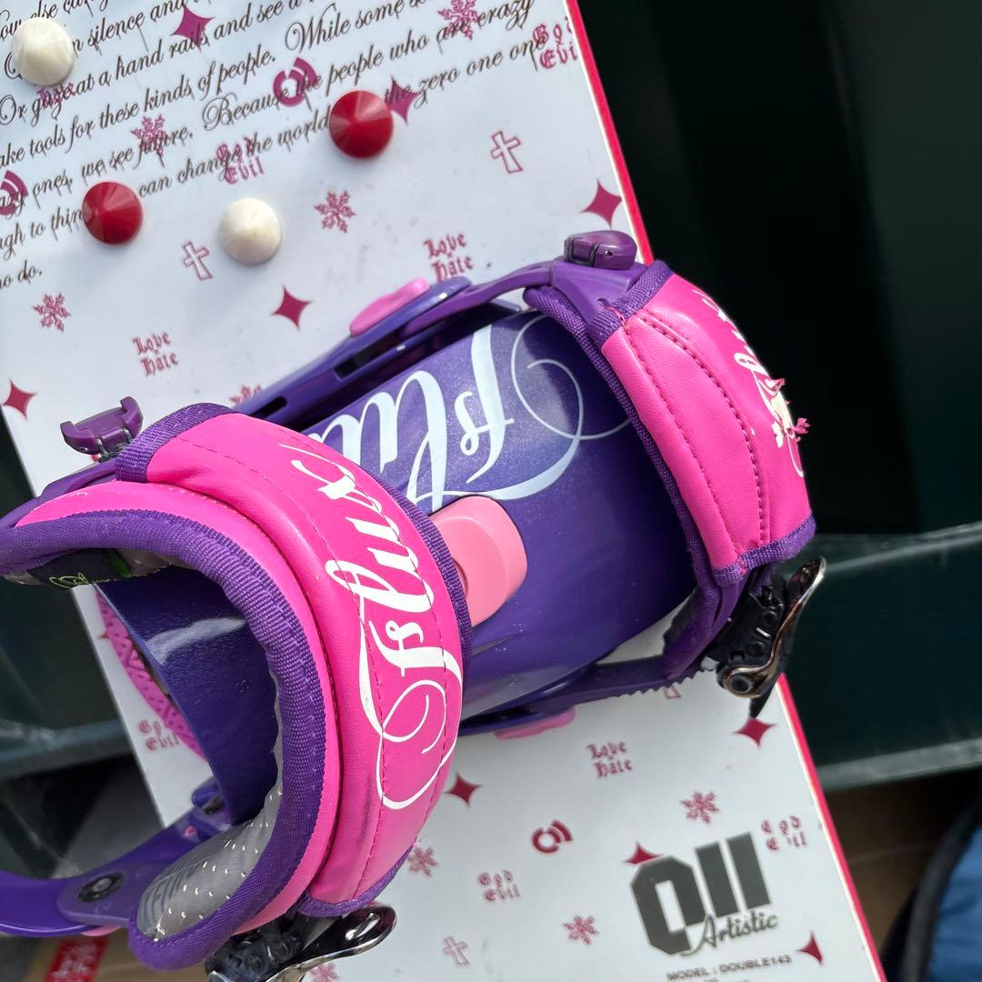 011 Artistic Double 143 ビンディング付　スノーボード